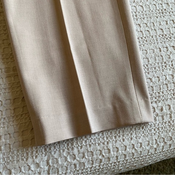 Uniqlo Smart Ankle Pants 2-Way Stretch Size Small Light Pink Office Casual Comfy - Picture 9 of 11